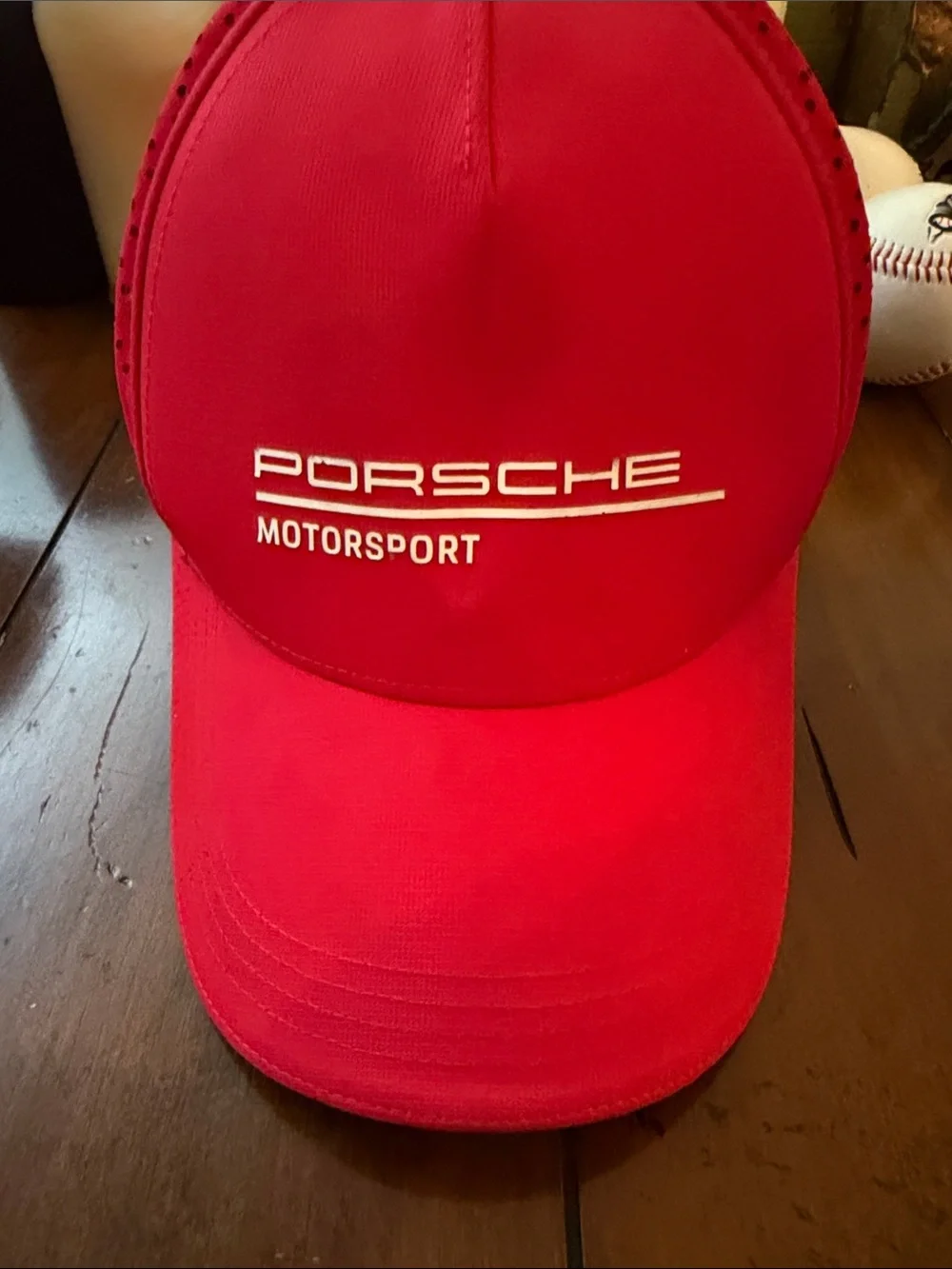 Motorsport Red Men's Baseball Cap